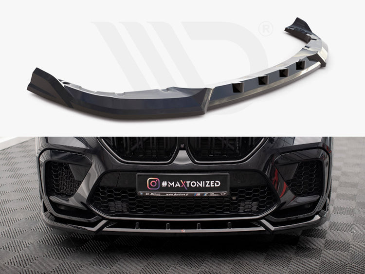 Front Splitter V.2 BMW X6 M F96 - Wayside Performance 