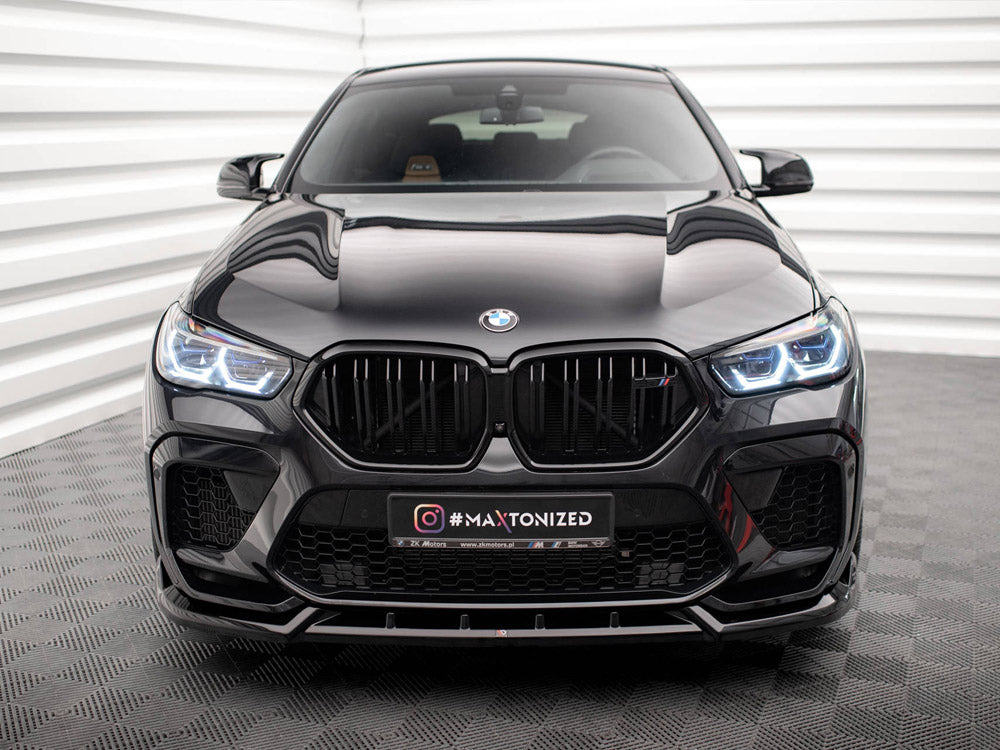 Front Splitter V.2 BMW X6 M F96 - Wayside Performance 