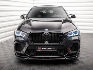 Front Splitter V.2 BMW X6 M F96 - Wayside Performance 