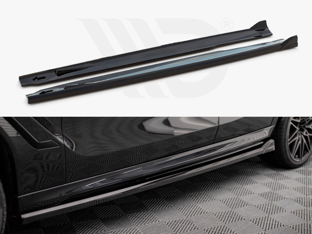Side Skirts Diffusers BMW X6 M F96 / X6 M-Pack G06 - Wayside Performance 