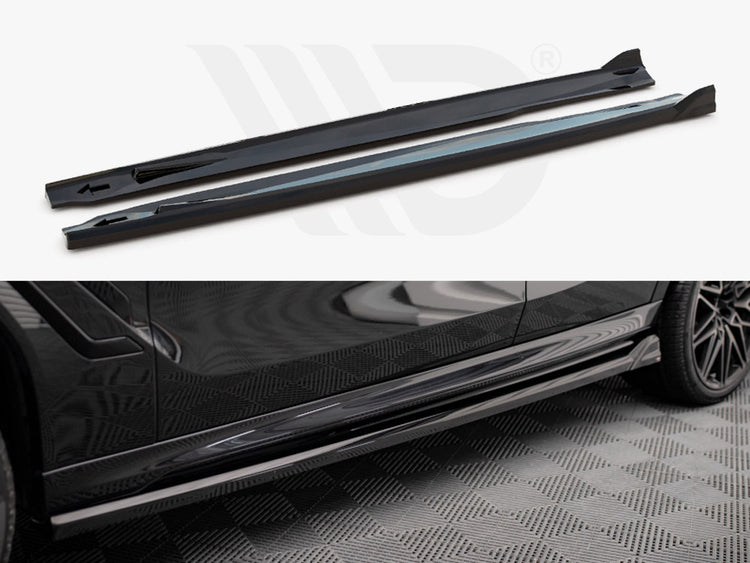 Side Skirts Diffusers BMW X6 M F96 / X6 M-Pack G06 - Wayside Performance 