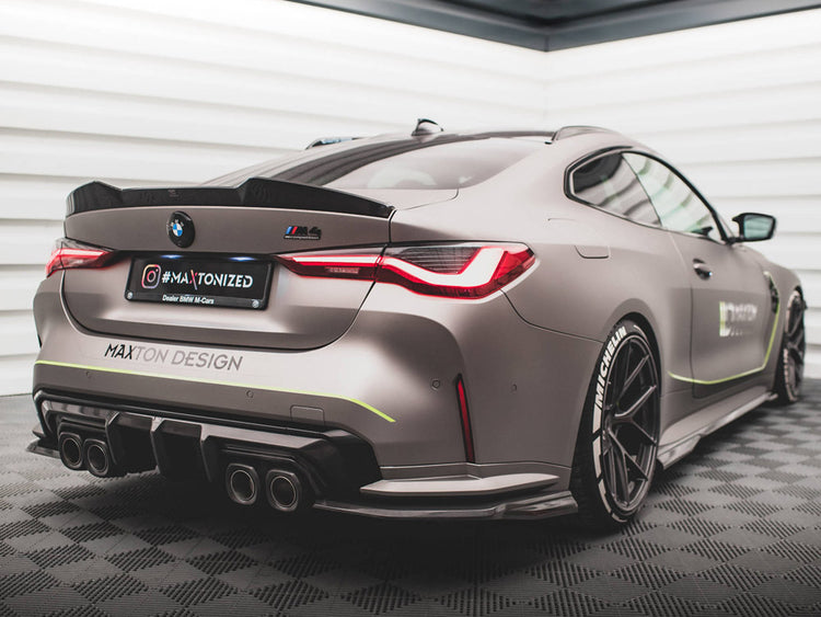 Maxton Design Carbon Fiber Tailgate Spoiler Bmw M4 G82 - Wayside Performance 