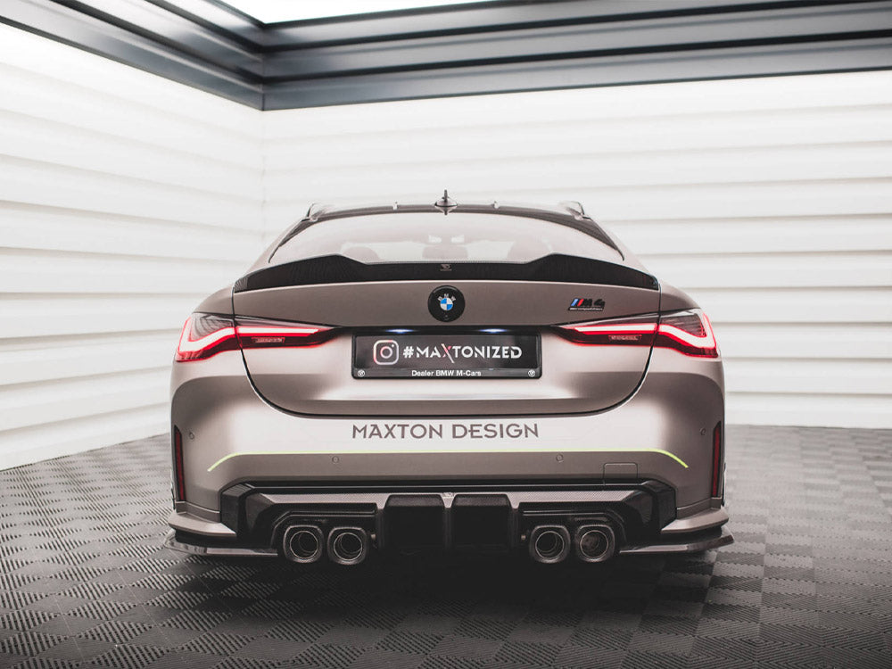 Maxton Design Carbon Fiber Tailgate Spoiler Bmw M4 G82 - Wayside Performance 