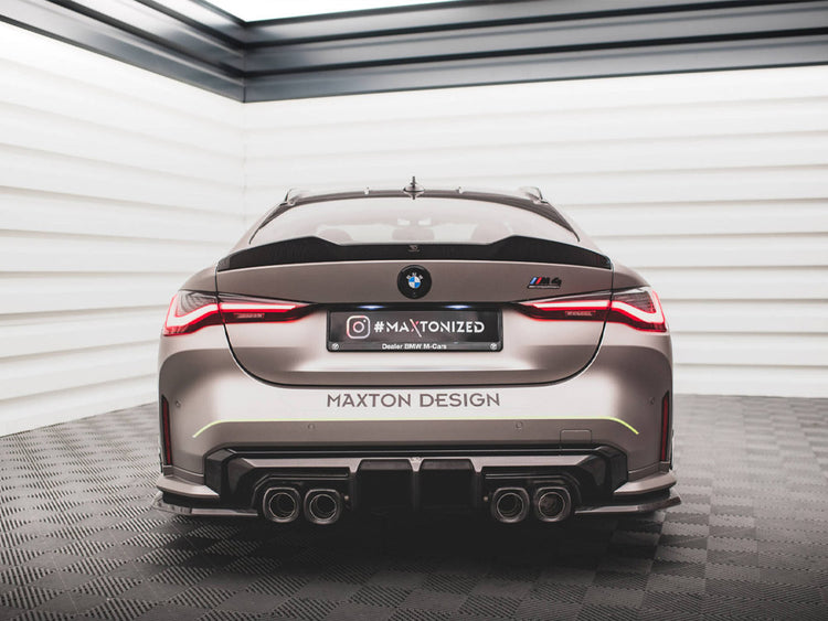 Maxton Design Carbon Fiber Tailgate Spoiler Bmw M4 G82 - Wayside Performance 