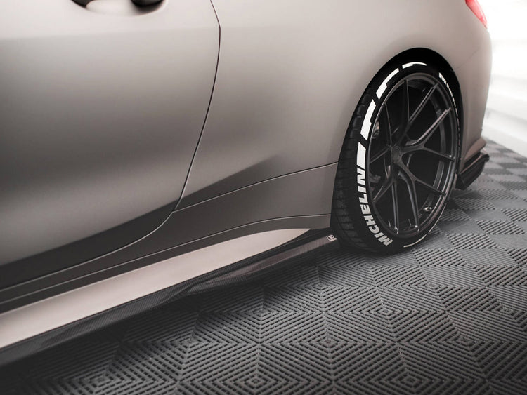 Maxton Design Carbon Fiber Side Skirts Bmw M4 G82 - Wayside Performance 