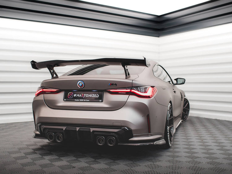 Maxton Design Carbon Fiber Rear Diffuser Bmw M4 G82 - Wayside Performance 