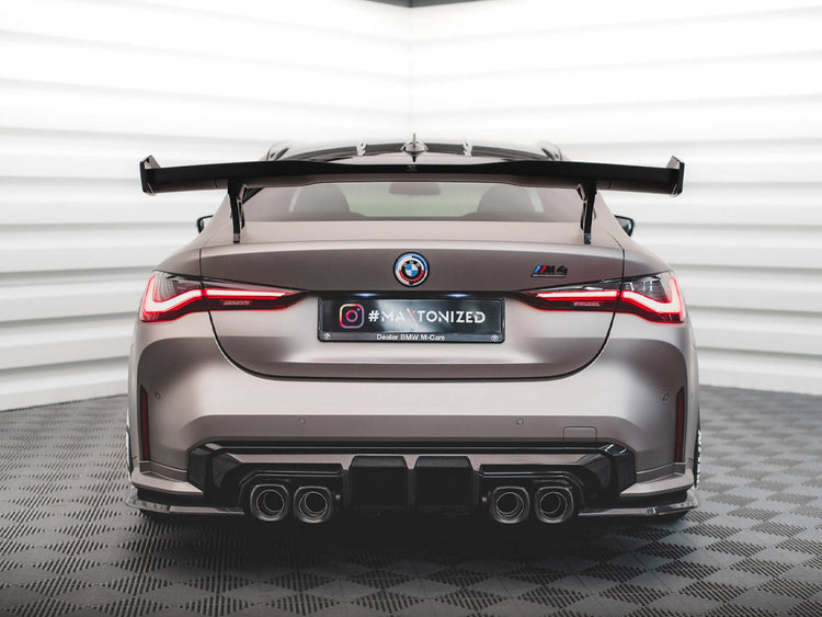 Maxton Design Carbon Fiber Rear Diffuser Bmw M4 G82 - Wayside Performance 