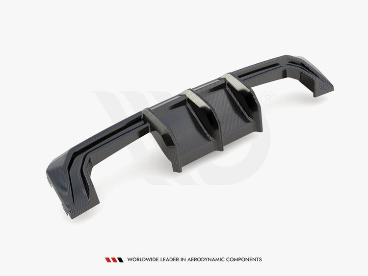 Maxton Design Carbon Fiber Rear Diffuser Bmw M4 G82 - Wayside Performance 