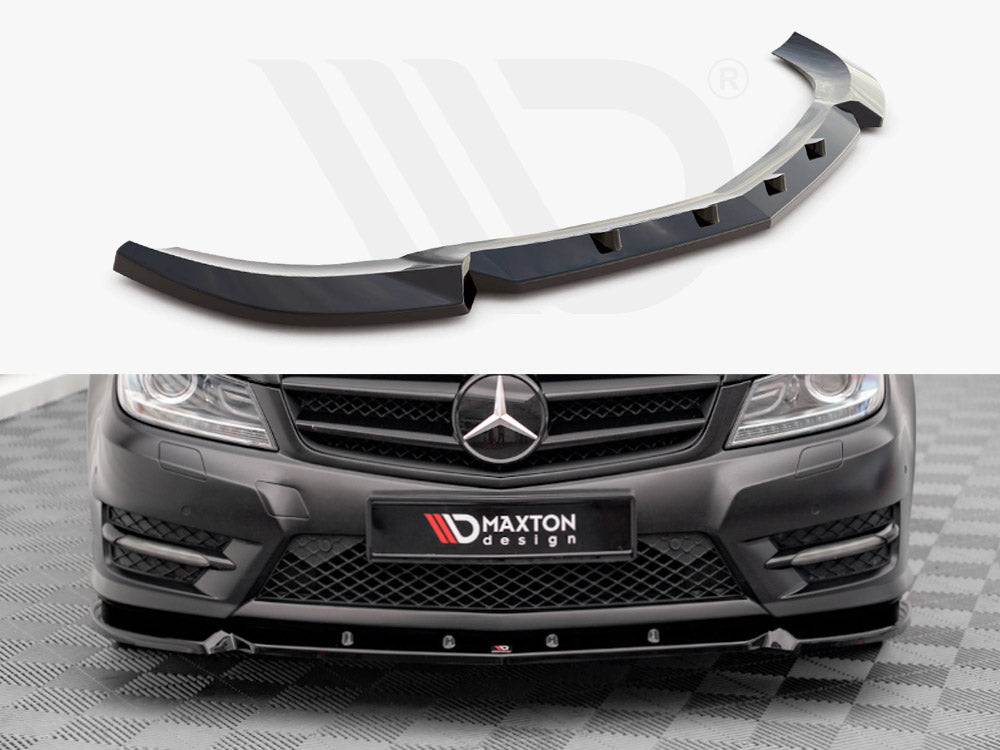 Front Splitter V.1 Mercedes C Coupe AMG-Line C204 - Wayside Performance 