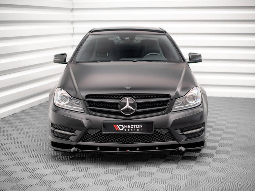 Front Splitter V.1 Mercedes C Coupe AMG-Line C204 - Wayside Performance 