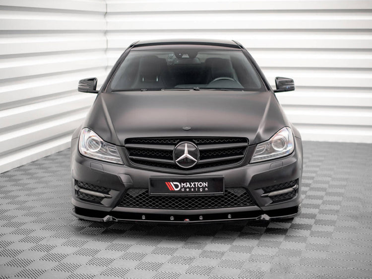 Front Splitter V.1 Mercedes C Coupe AMG-Line C204 - Wayside Performance 