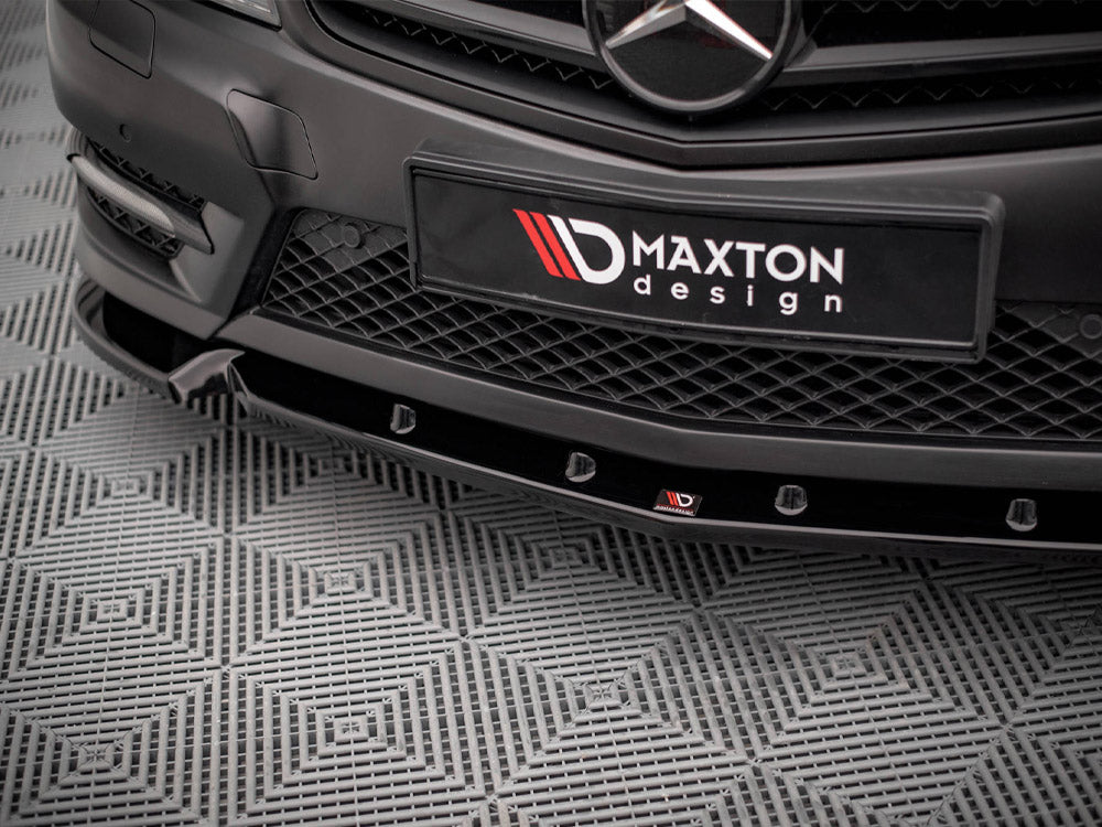 Front Splitter V.1 Mercedes C Coupe AMG-Line C204 - Wayside Performance 