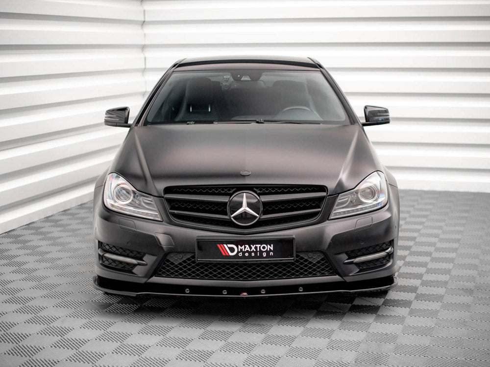 Front Splitter V.2 Mercedes C Coupe AMG-Line C204 - Wayside Performance 