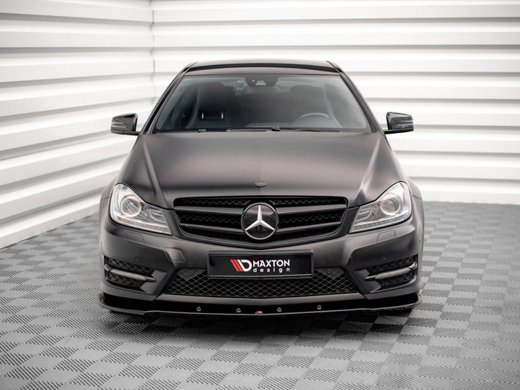 Front Splitter V.2 Mercedes C Coupe AMG-Line C204 - Wayside Performance 