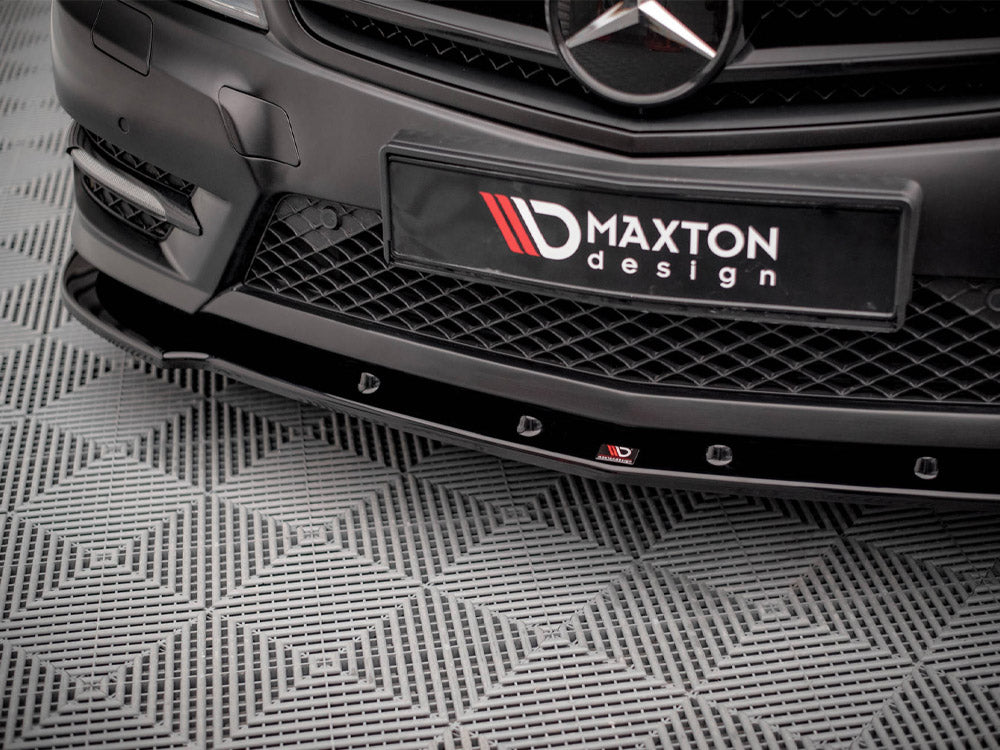 Front Splitter V.2 Mercedes C Coupe AMG-Line C204 - Wayside Performance 