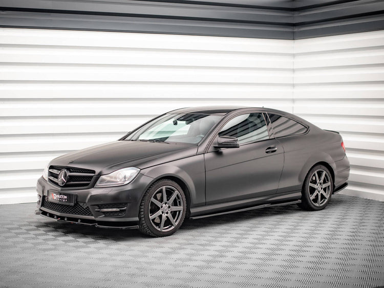 Side Skirts Diffusers Mercedes C Coupe AMG-Line C204 - Wayside Performance 