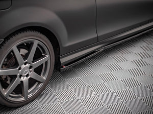 Side Skirts Diffusers Mercedes C Coupe AMG-Line C204 - Wayside Performance 