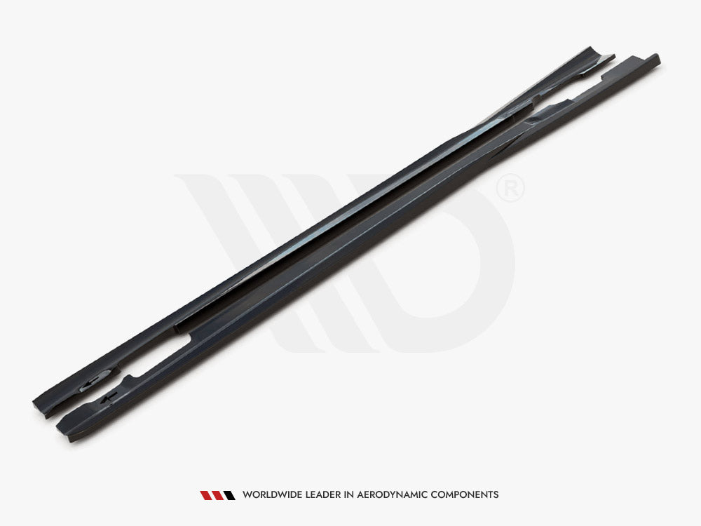 Side Skirts Diffusers Mercedes C Coupe AMG-Line C204 - Wayside Performance 