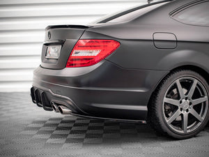 Rear Side Splitters Mercedes C Coupe AMG-Line C204 - Wayside Performance 