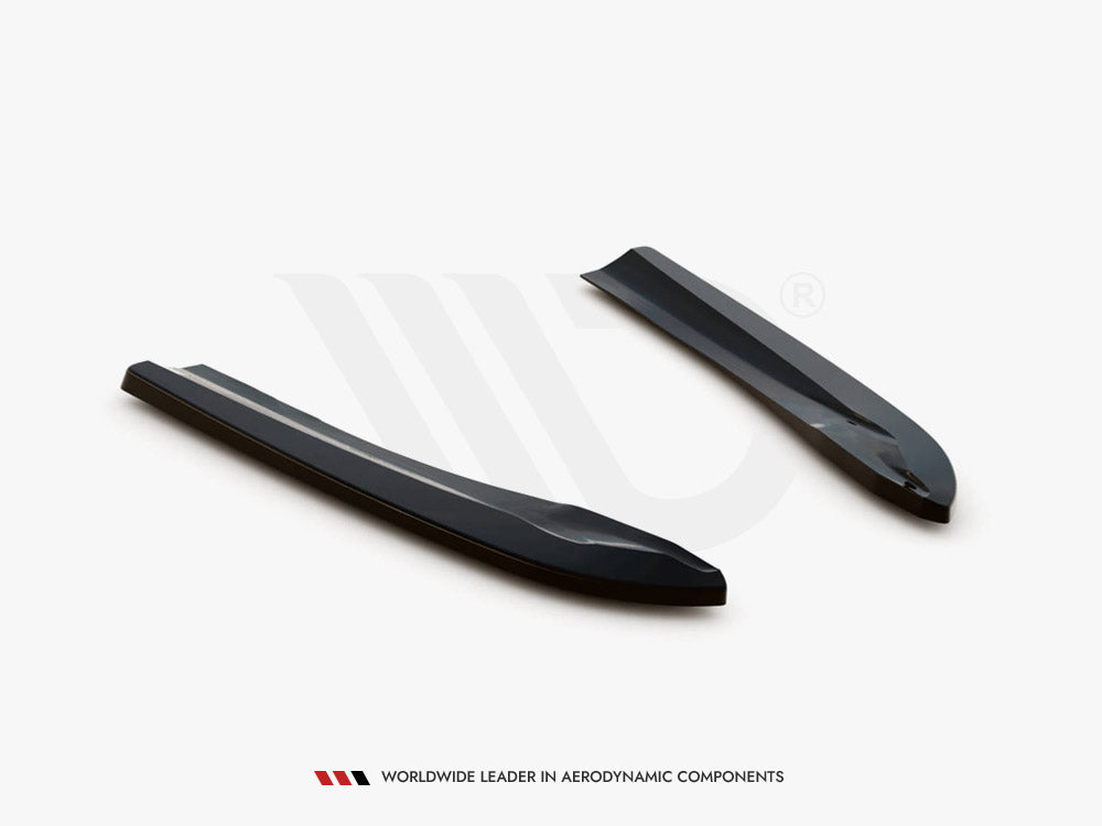 Rear Side Splitters Mercedes C Coupe AMG-Line C204 - Wayside Performance 
