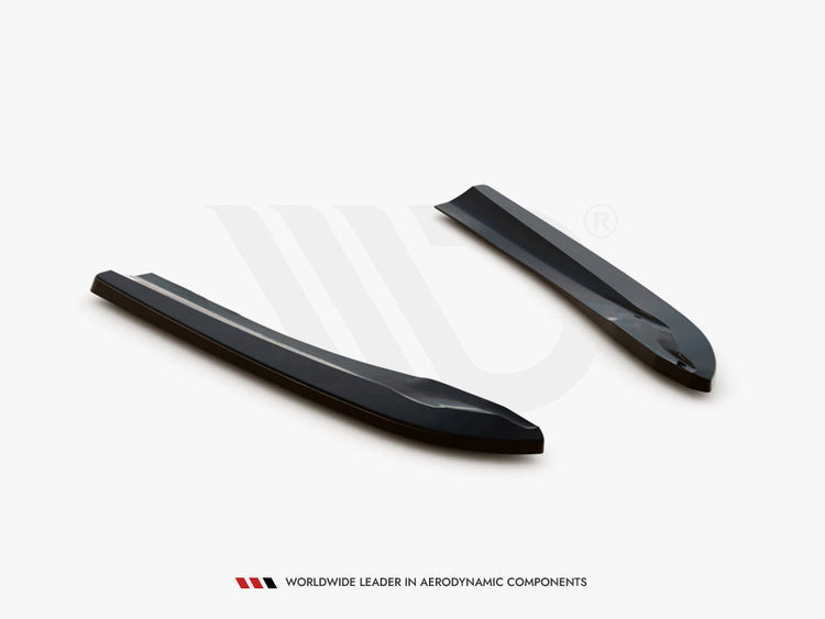 Rear Side Splitters Mercedes C Coupe AMG-Line C204 - Wayside Performance 