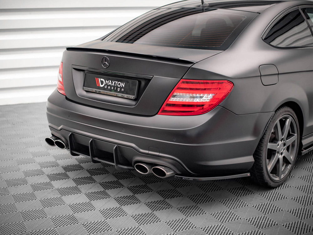 Street Pro Rear Diffuser Mercedes C Coupe AMG-Line C204 - Wayside Performance 