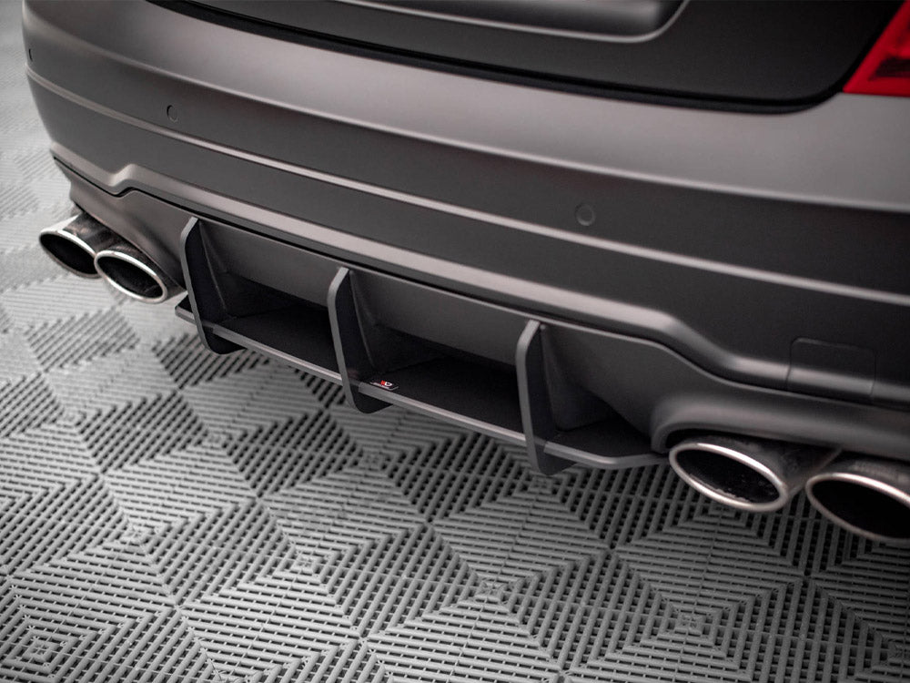 Street Pro Rear Diffuser Mercedes C Coupe AMG-Line C204 - Wayside Performance 