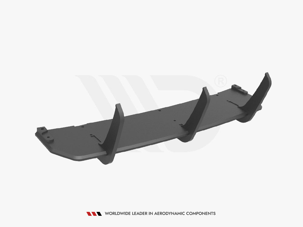 Street Pro Rear Diffuser Mercedes C Coupe AMG-Line C204 - Wayside Performance 