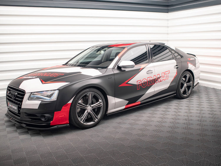 Side Skirts Diffusers V.1 Audi S8 D4 - Wayside Performance 