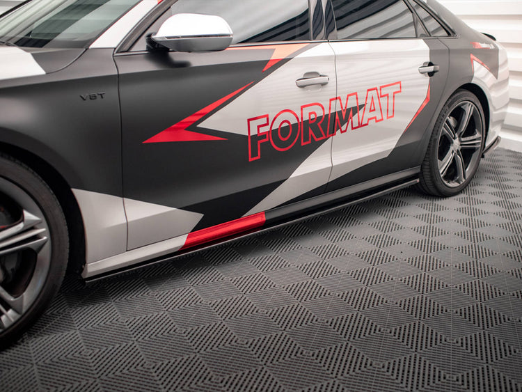 Side Skirts Diffusers V.1 Audi S8 D4 - Wayside Performance 