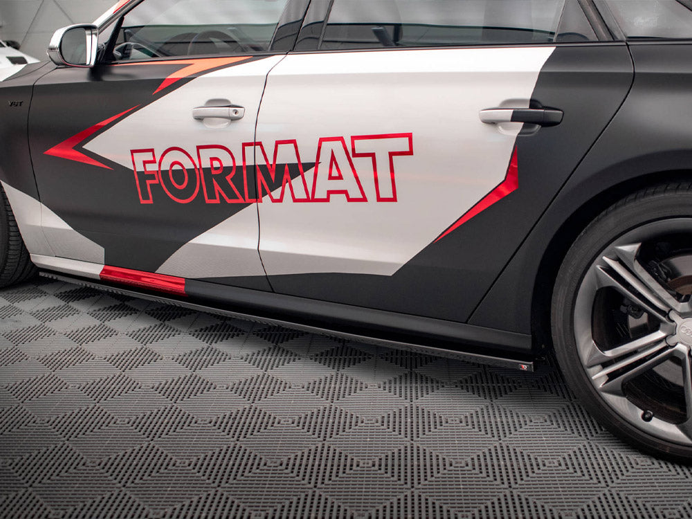 Side Skirts Diffusers V.1 Audi S8 D4 - Wayside Performance 