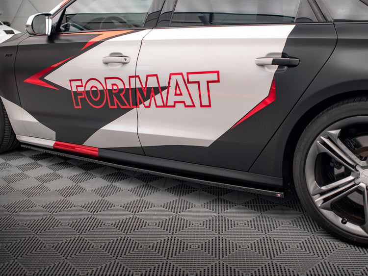 Side Skirts Diffusers V.1 Audi S8 D4 - Wayside Performance 