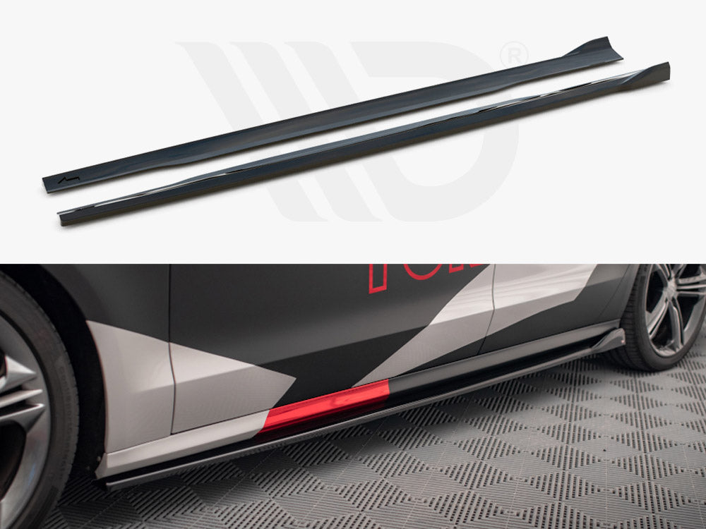 Side Skirts Diffusers V.2 Audi S8 D4 - Wayside Performance 