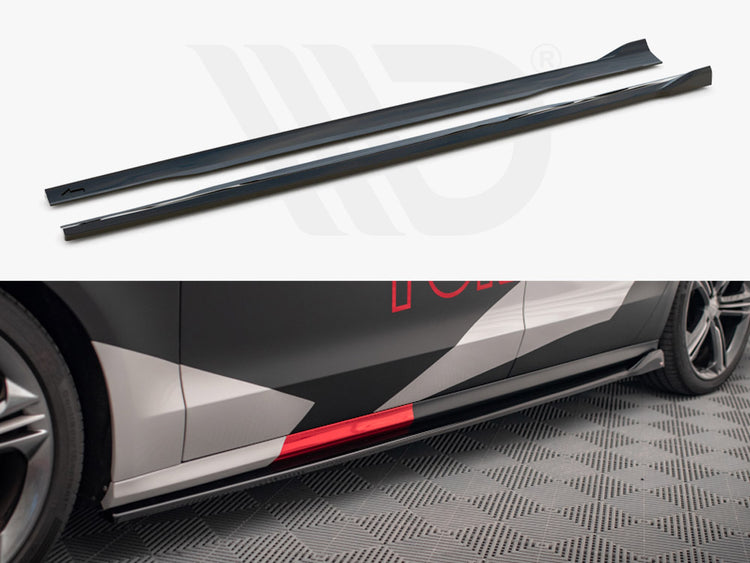 Side Skirts Diffusers V.2 Audi S8 D4 - Wayside Performance 