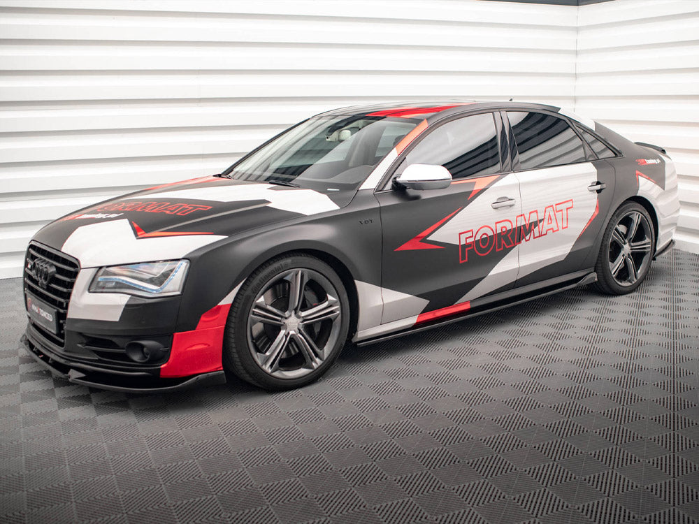 Side Skirts Diffusers V.2 Audi S8 D4 - Wayside Performance 