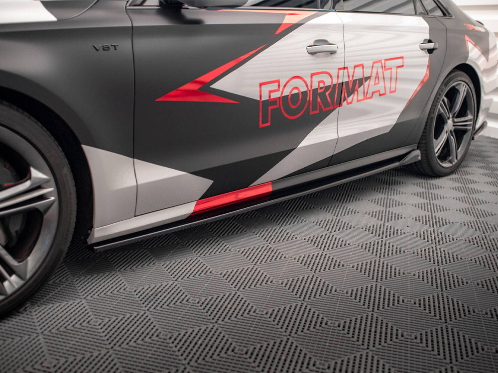 Side Skirts Diffusers V.2 Audi S8 D4 - Wayside Performance 