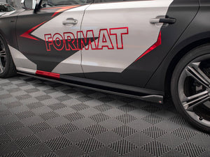 Side Skirts Diffusers V.2 Audi S8 D4 - Wayside Performance 
