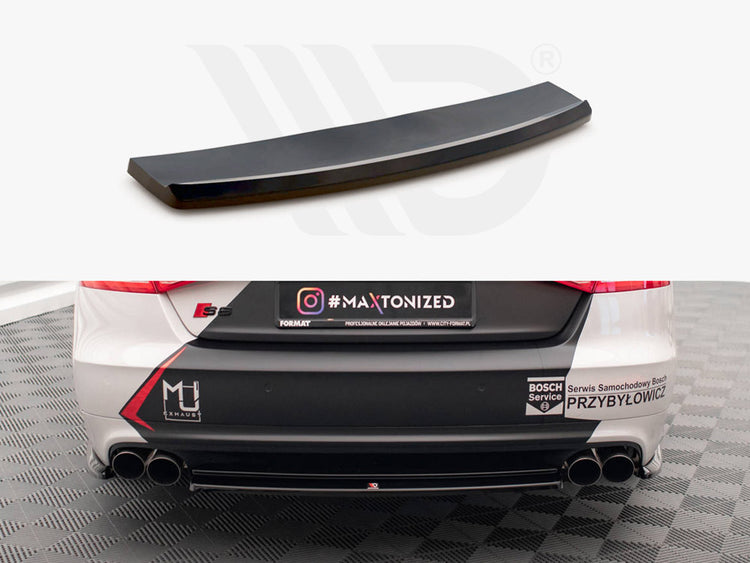 Central Rear Splitter Audi S8 D4 - Wayside Performance 