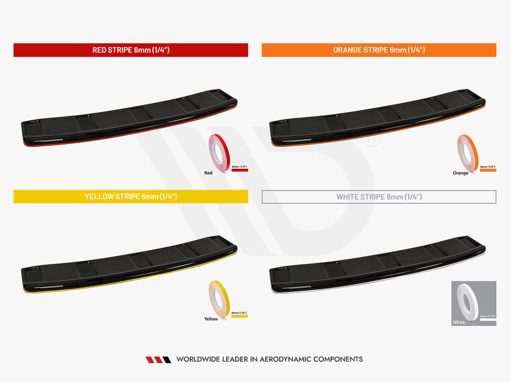 Central Rear Splitter Volvo S60 R-Design Mk2 - Wayside Performance 