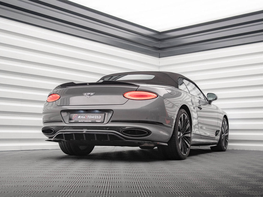 Central Rear Splitter (Vertical Bars) Bentley Continental GT Mk3 - Wayside Performance 