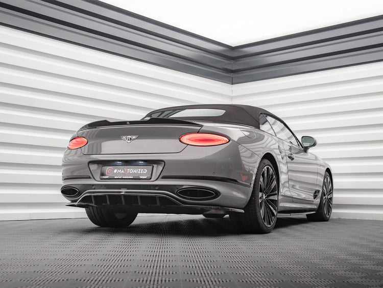 Central Rear Splitter (Vertical Bars) Bentley Continental GT Mk3 - Wayside Performance 