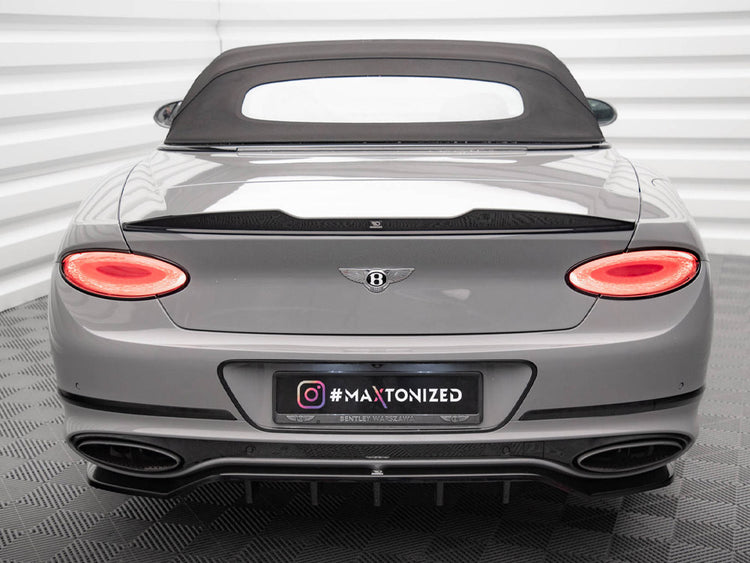Central Rear Splitter (Vertical Bars) Bentley Continental GT Mk3 - Wayside Performance 