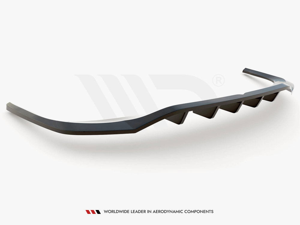 Central Rear Splitter (Vertical Bars) Bentley Continental GT Mk3 - Wayside Performance 