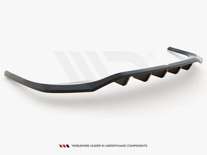Central Rear Splitter (Vertical Bars) Bentley Continental GT Mk3 - Wayside Performance 