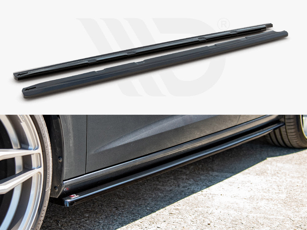 Side Skirts Diffusers V.2 Seat Leon Mk3 Cupra / Fr Facelift - Wayside Performance 