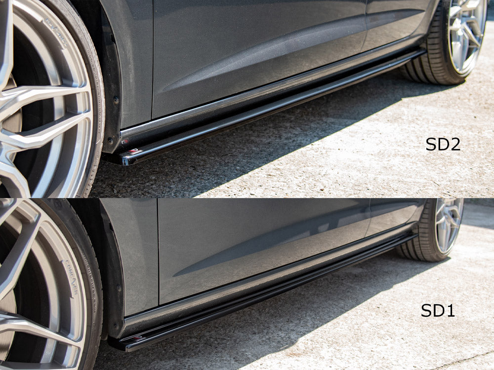 Side Skirts Diffusers V.1 Seat Leon Mk3 Cupra / Fr Facelift - Wayside Performance 
