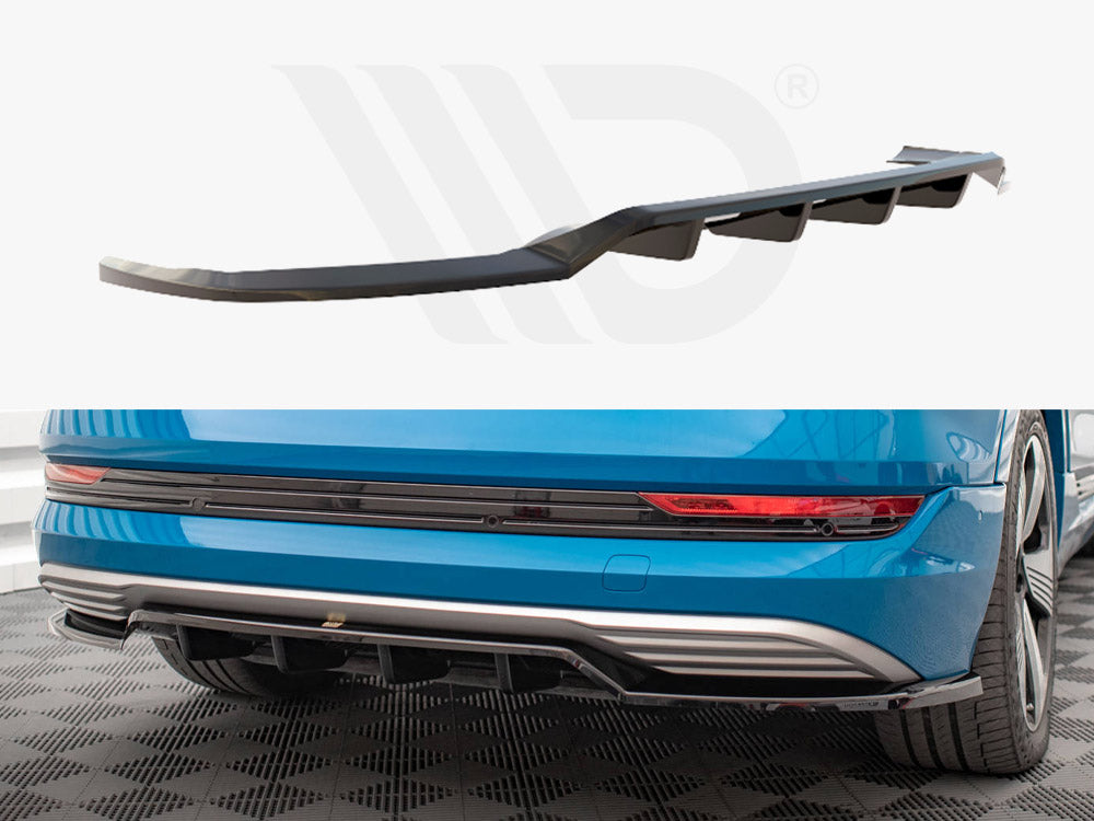 Central Rear Splitter (Vertical Bars) Audi e-Tron - Wayside Performance 