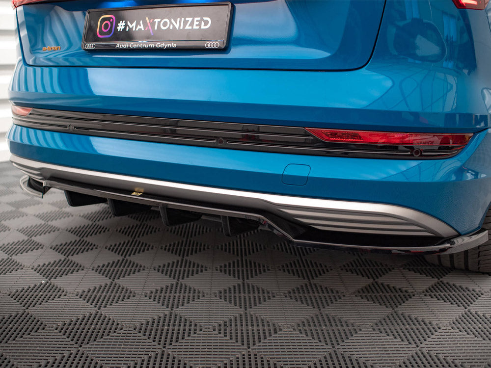 Central Rear Splitter (Vertical Bars) Audi e-Tron - Wayside Performance 