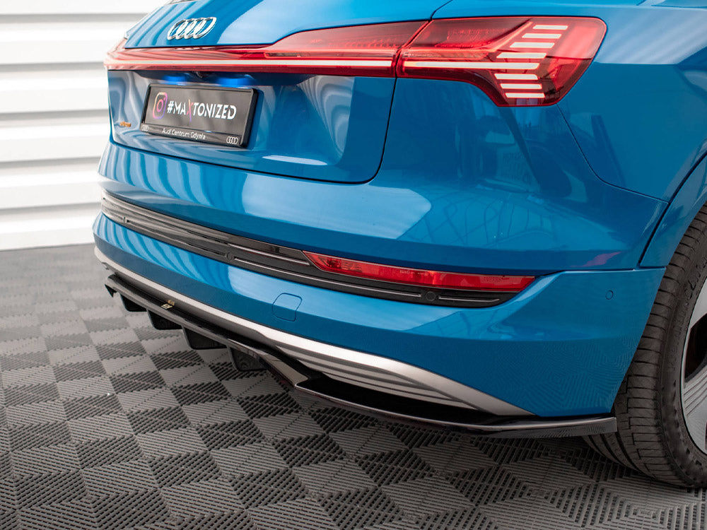 Central Rear Splitter (Vertical Bars) Audi e-Tron - Wayside Performance 