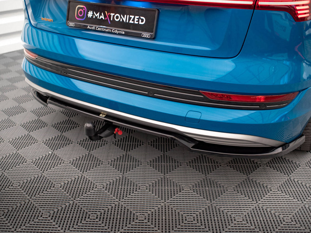 Central Rear Splitter (Vertical Bars) Audi e-Tron - Wayside Performance 